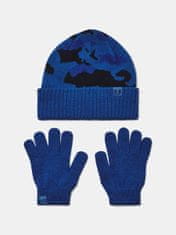 Under Armour Chlapecká čepice Under Armour B Beanie/Glove Combo-BLU UNI