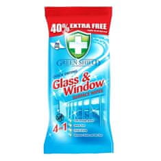 ModernHome Green Ubrousky Na Sklo 70Ks Shield Glass&Window Wipes