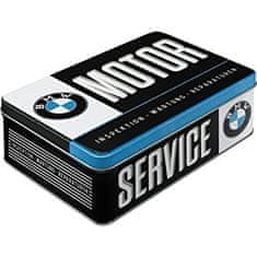 NOSTALGIC-ART Plechová dóza-BMW-Motor-Service