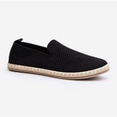 Dámské nazouvací espadrilky Black velikost 38