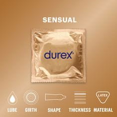 Durex Kondomy Sensual Regular Fit (Varianta 10 ks)