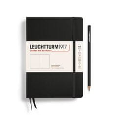 Leuchtturm1917 Zápisník Black Medium A5 čistý