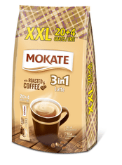 MOKATE Instantní káva MOKATE 3v1 XXL 360 g LATTÉ 24x 15 g - velké balení