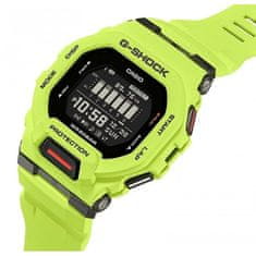 Casio Pánské digitální hodinky Sandsstafwood neonová zelená One size