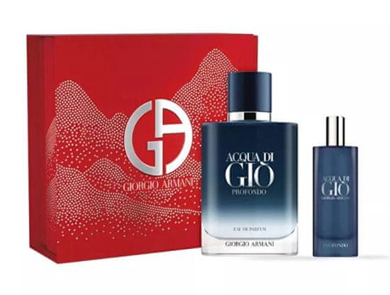 Giorgio Armani Acqua Di Giò Profondo - EDP 100 ml (plnitelná) + EDP 15 ml