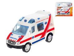 Auto slovenská ambulance 8 cm kov zpětný chod