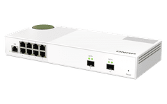 Qnap řízený switch QSW-M2108-2S (8x 2,5GbE RJ45 a 2x 10GbE SFP+)