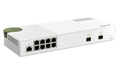 Qnap řízený switch QSW-M2108-2S (8x 2,5GbE RJ45 a 2x 10GbE SFP+)