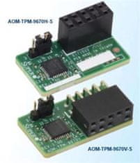 SuperMicro SPI capable TPM 2.0 with Infineon 9670 controller with vertical form factor (10pin), Provisioned for Server