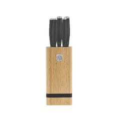 Sada nožů se stojanem BAMBOO 6 ks Antracit Collection BH-2968