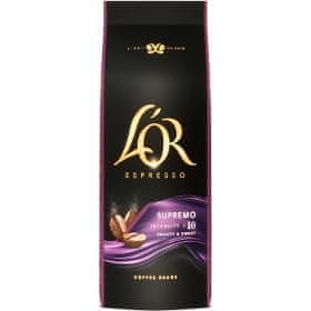 LOR ESPRESSO SUPREMO 500g ZRNKOVÁ KÁVA L´OR