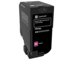 Lexmark toner 74C2HME / Magenta / 12 000 stran / Corporate