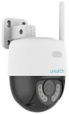 Uniarch by Uniview IP kamera/ UHO-P1A-M3F4D/ PTZ/ 3Mpx/ objektiv 4mm/ 2K/ Wi-Fi/ SD slot/ IP66/ IR+LED30/ Onvif