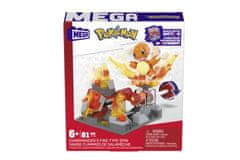 MEGA Megablok Pokémon dobrodružství-Charmander s ohnivým typem HTH86