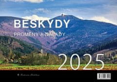 Kalendář 2025 Beskydy/Proměny a nálady - nástěnný