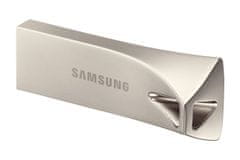 Samsung flash disk 512GB BAR Plus USB 3.2 Gen1 (rychlost čtení až 400MB/s) Champagne Silver