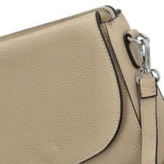 Delami Vera Pelle Dámská trendy kožená crossbody kabelka Eva, taupe