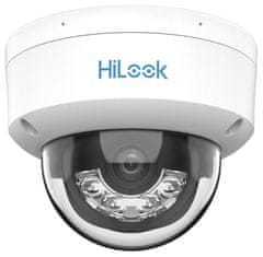 HiLook Powered by HIKVISION/ IPC-D149HA-LU/ Dome/ 4Mpix/ 2.8mm/ Smart Hybrid Light/ ColorVu/ MD2.0/ IP67+IK08/ IR 30m