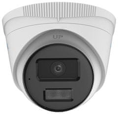 HiLook Powered by HIKVISION/ IPC-T249HA-LU/ Turret/ 4Mpix/ 2.8mm/ Smart Hybrid Light/ ColorVu/ MD 2.0/ IP67/ IR 30m