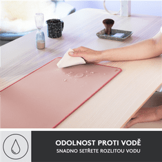 Logitech Podložka pod myš Desk Mat Studio Series. 30 x 70 cm - růžová