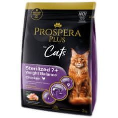 Krmivo Prospera Plus Sterilized 7+ Chicken Weight Balance 2kg