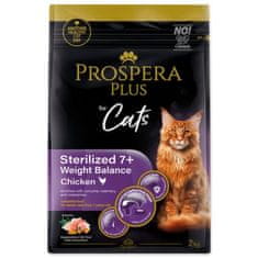 Krmivo Prospera Plus Sterilized 7+ Chicken Weight Balance 2kg