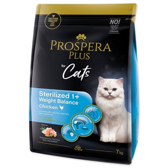 Krmivo Prospera Plus Sterilized 1+ Chicken Weight Balance 7kg