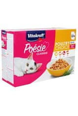 Vitakraft Cat Poésie Classique Gellée drůbeží 12x85g