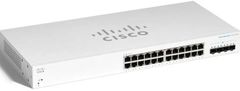 Cisco CBS220 Smart 24-port GE, 4x1G SFP - REFRESH