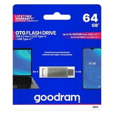 GoodRam Flash disk typ-A-C USB 3.2 64 GB