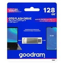 GoodRam Flash disk typ-A-C USB 3.2 128 GB