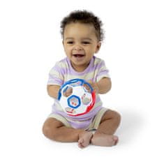 Bright Starts OBALL Hračka Oball RATTLE GOALS 10 cm Red, White & Blue 0m+