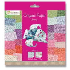 Avenue Mandarine Sada papírů Clairefontaine Origami Liberty 60 listů