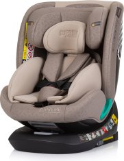 CHIPOLINO Autosedačka Supreme i-Size 40-150cm Isofix 360, Macadamia