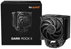 Be quiet! chladič CPU Dark Rock 5 / 120mm fan / 6 heatpipes