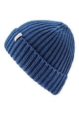 Sterntaler Čepice pletená beanie se zahnutým okrajem námořnická modrá uni vel. 49 cm - 12-18 m