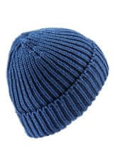 Sterntaler Čepice pletená beanie se zahnutým okrajem námořnická modrá uni vel. 49 cm - 12-18 m