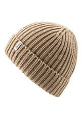 Sterntaler Čepice pletená beanie se zahnutým okrajem světle hnědá uni vel. 51 cm - 18-24 m