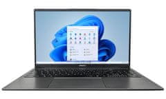 UMAX notebook VisionBook 15WN Plus/ 15,6" IPS/ 1920x1080/ N100/ 8GB/ 256GB SSD/ HDMI/ 3x USB 3.0/ W11 Pro/ šedý