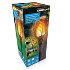 Grundig Solární lampa zahradní pochodeň s efektem plamene 59 cm ED-214550