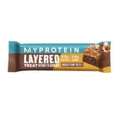 MyProtein Layered Protein Bar 60 g triple chocolade fudge