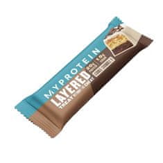 MyProtein Layered Protein Bar 60 g triple chocolade fudge