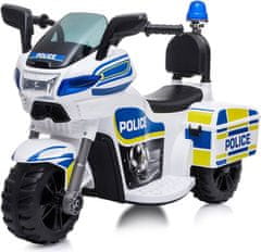 CHIPOLINO Elektrická motorka Police White