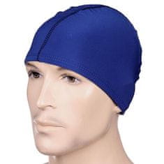 Polyester Cap plavecká čepice royal balení 1 ks