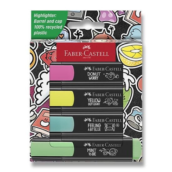 Faber-Castell Zvýrazňovače Textliner 46 Graffiti 4 ks