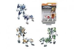 Teddies Transformer zvíře/robot plast 9cm 4 druhy v blistru