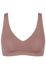 Sloggi Měkká dámská podprsenka SLOGGI ZERO FEEL 2.0 SOFT BRA CACAO S+