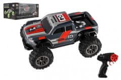 Teddies Auto RC pick up terénní plast 25cm 2,4GHZ na baterie šedo-červený