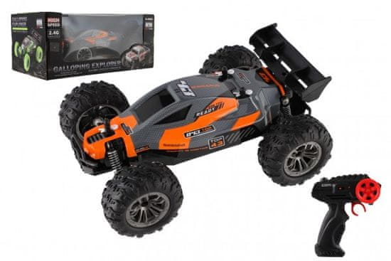 Teddies Auto RC Buggy rychlostní 2,4GHz plast 25cm na baterie oranžové