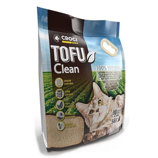 Croci Tofu Clean Litter podestýlka 10 l (4,5 kg)